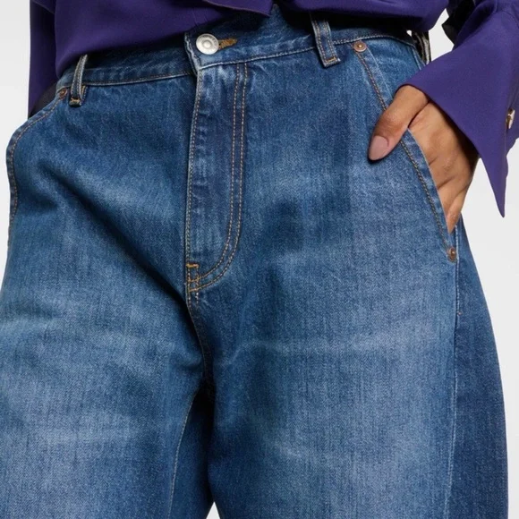 Victoria Beckham Blue Denim Jeans - Picture 9 of 12